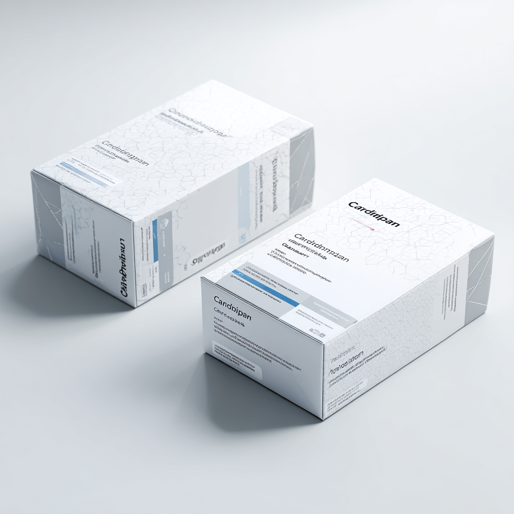 Cardiopan product package on neutral background
